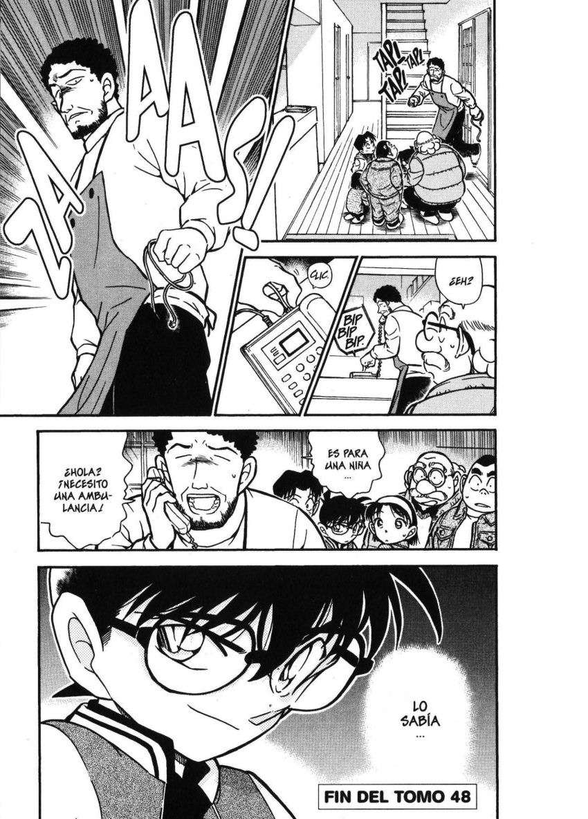 Detective Conan Capitulo 468: legaria a las estrellas página 16