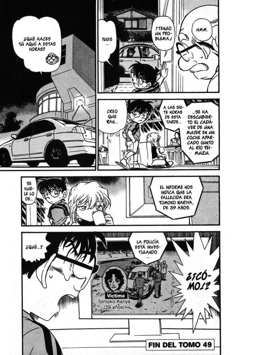 Detective Conan Capitulo 479: Un molesto mensaje página 18