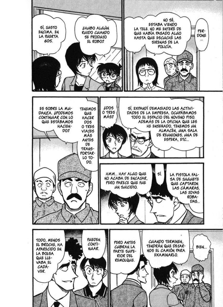 Detective Conan Capitulo 485: Del suicidio al asesinato página 13