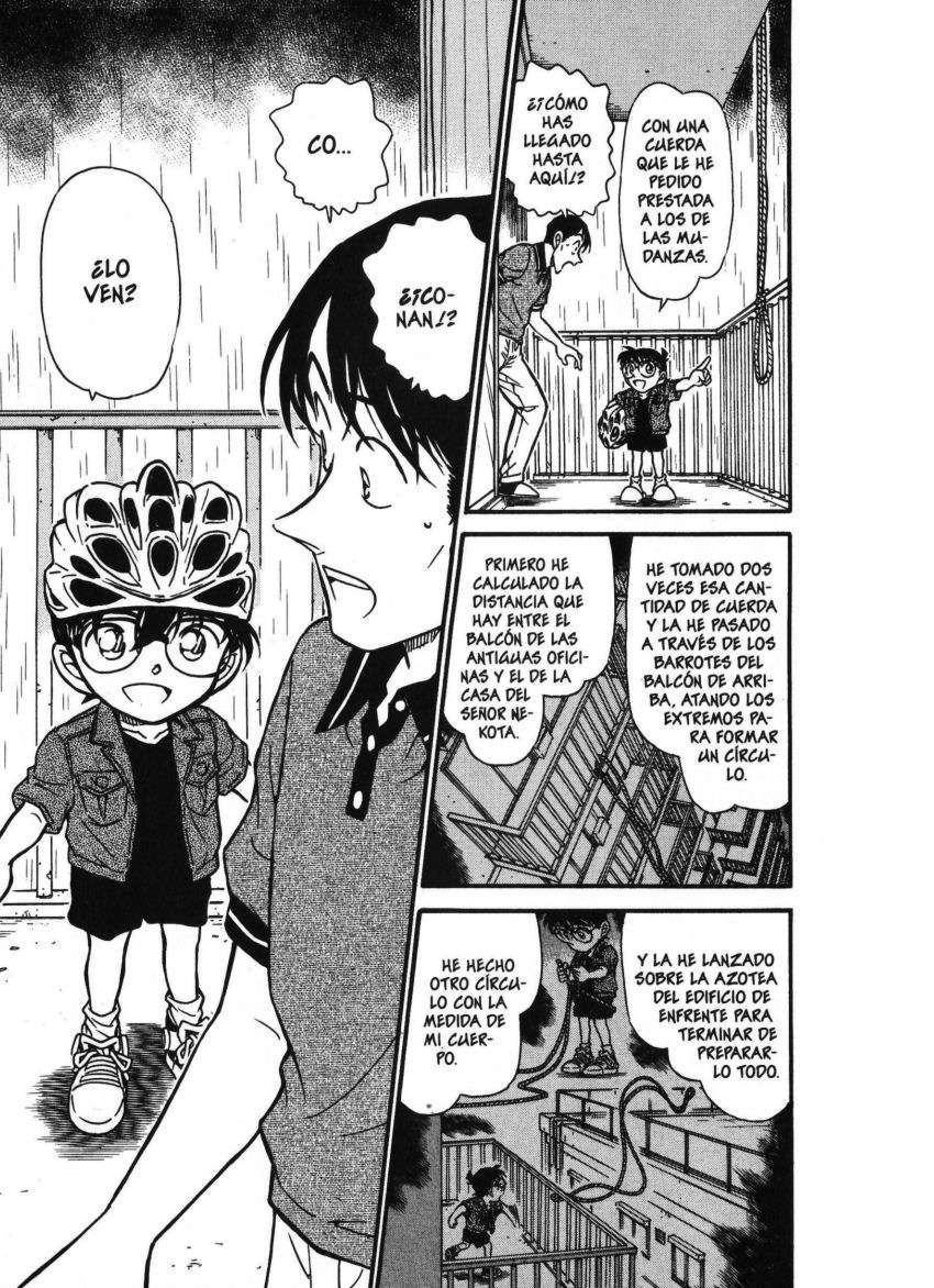 Detective Conan Capitulo 486: Del cielo a la tierra página 10