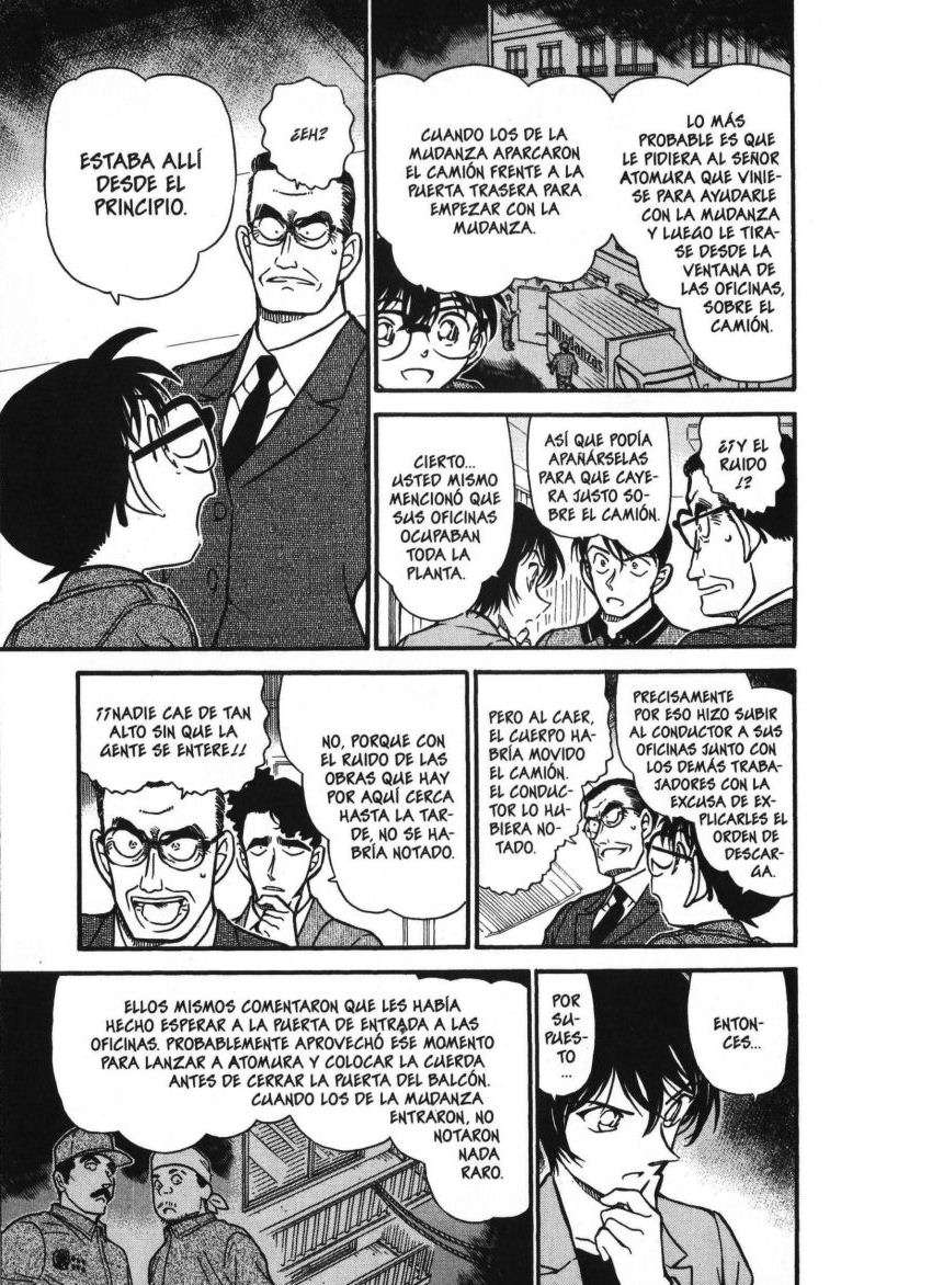 Detective Conan Capitulo 486: Del cielo a la tierra página 12