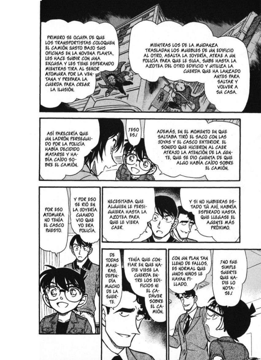 Detective Conan Capitulo 486: Del cielo a la tierra página 13