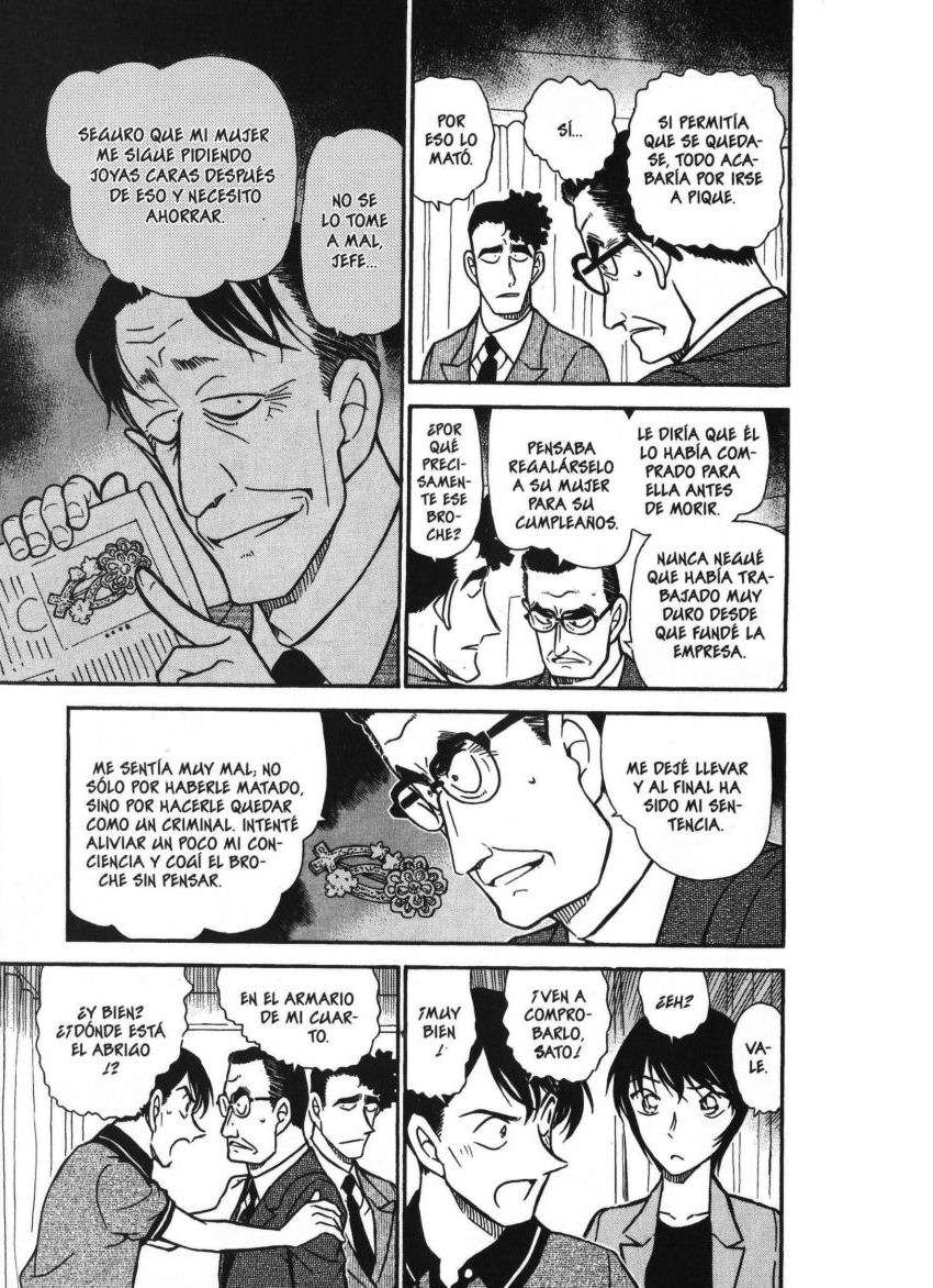 Detective Conan Capitulo 486: Del cielo a la tierra página 16