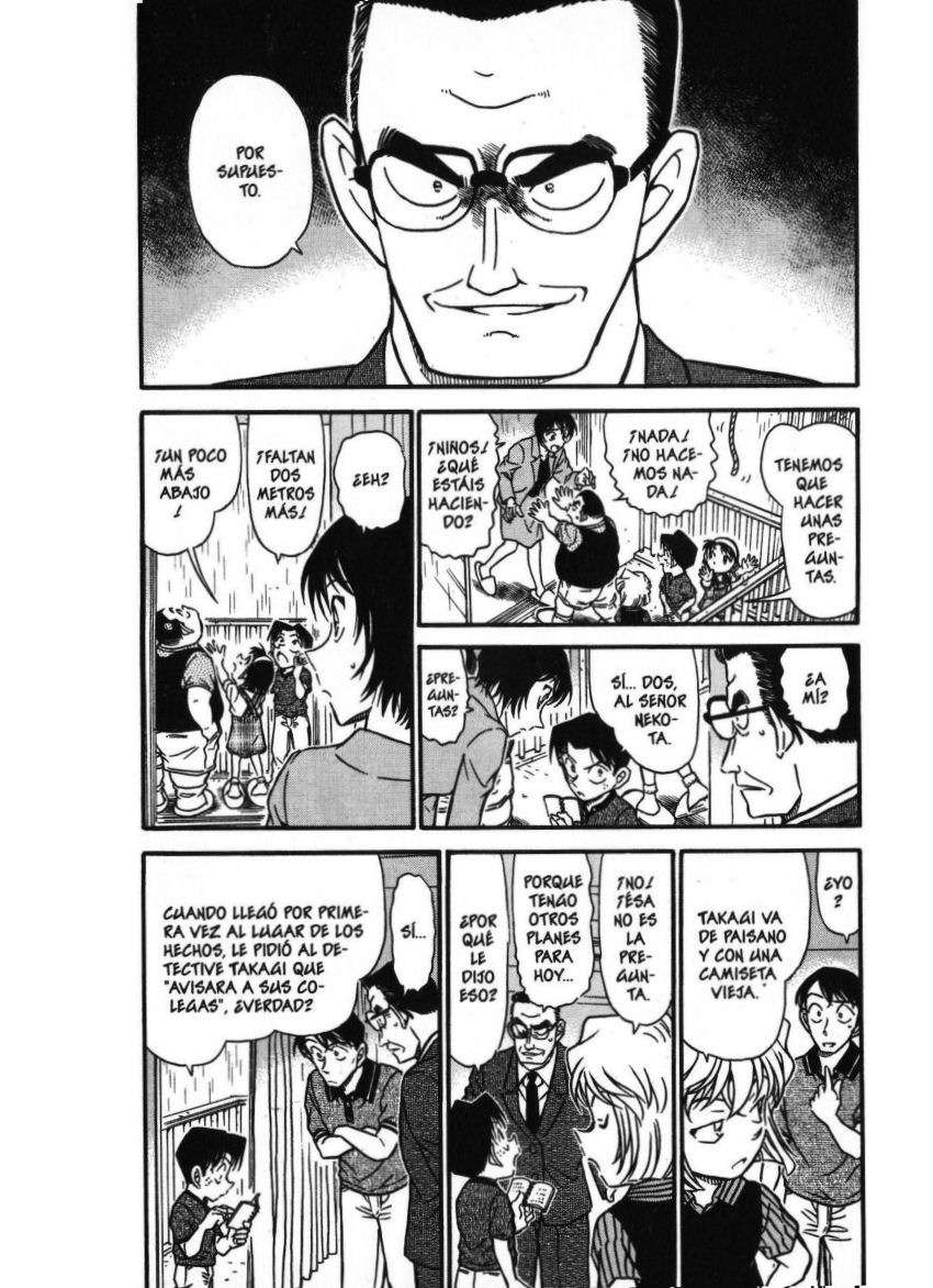Detective Conan Capitulo 486: Del cielo a la tierra página 3