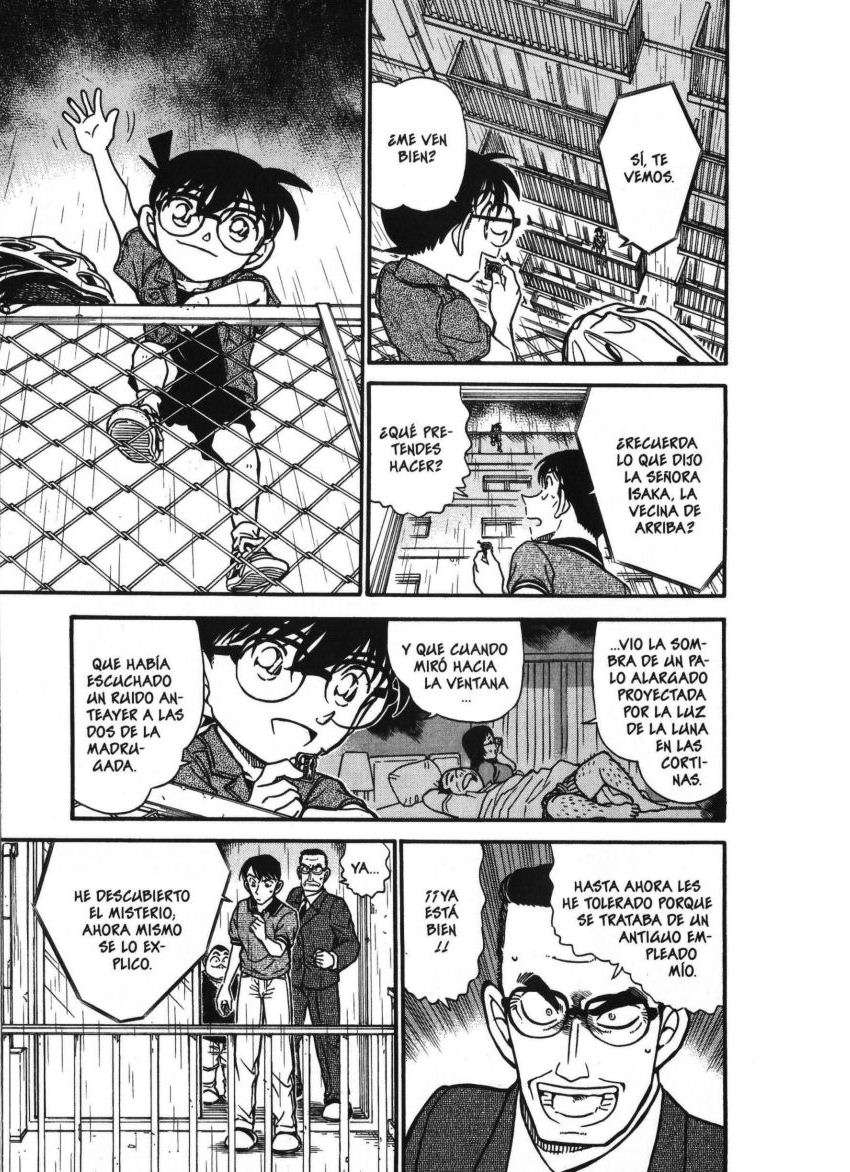 Detective Conan Capitulo 486: Del cielo a la tierra página 8
