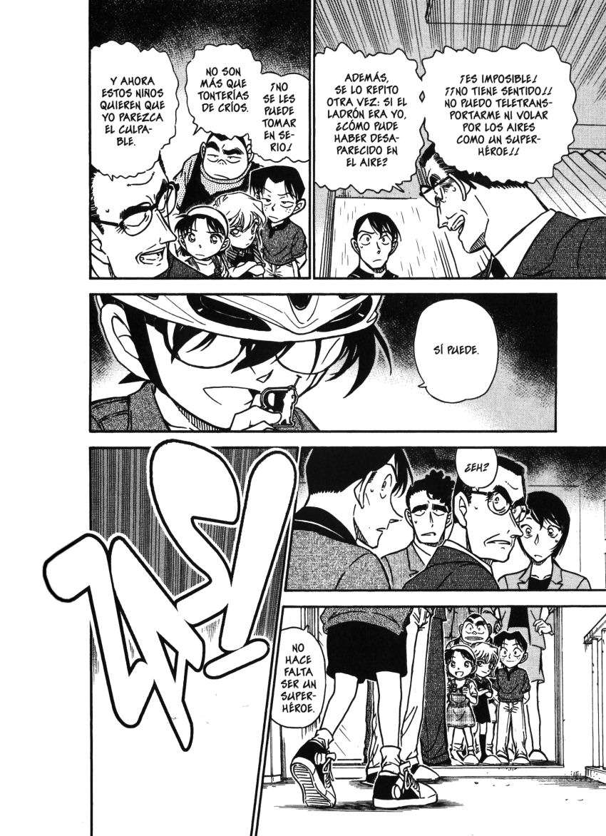 Detective Conan Capitulo 486: Del cielo a la tierra página 9