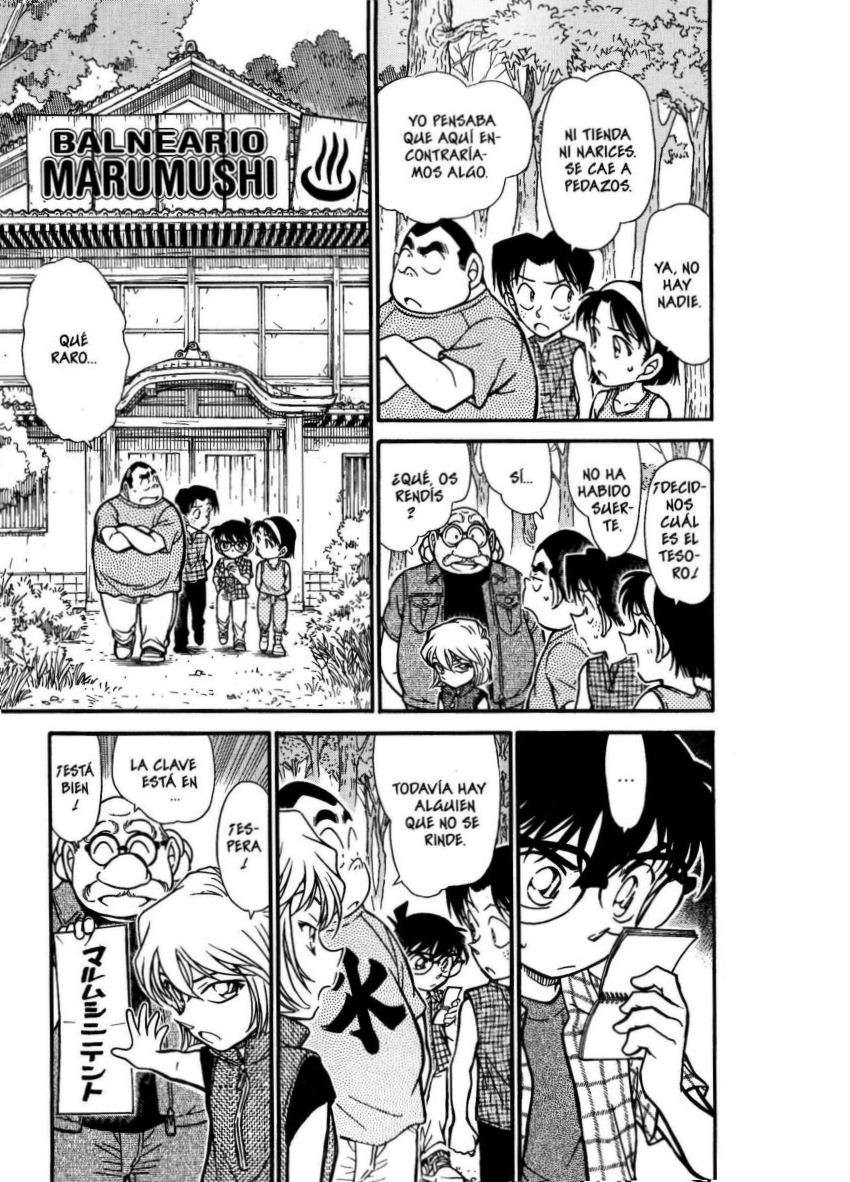 Detective Conan Capitulo 491: El código del verano página 14