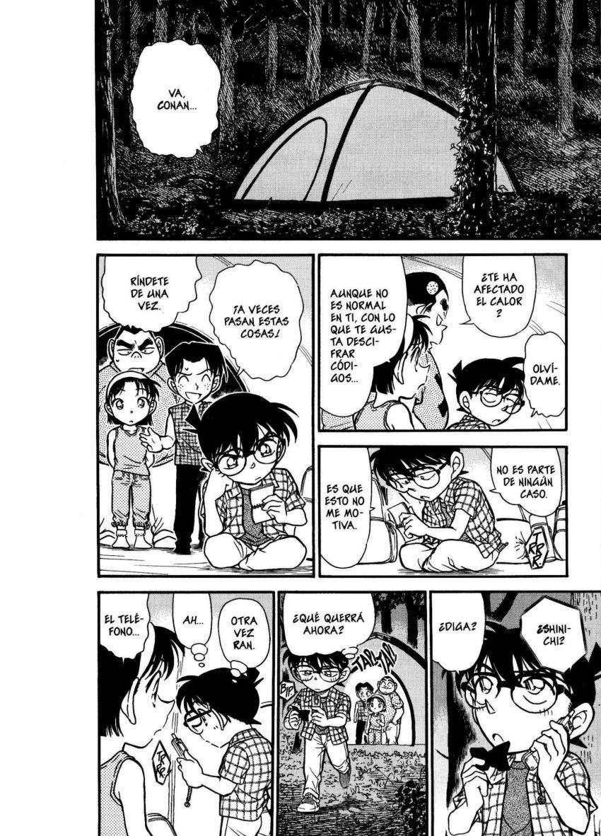 Detective Conan Capitulo 491: El código del verano página 15