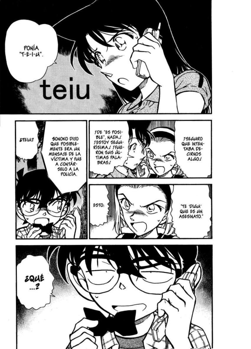Detective Conan Capitulo 491: El código del verano página 18