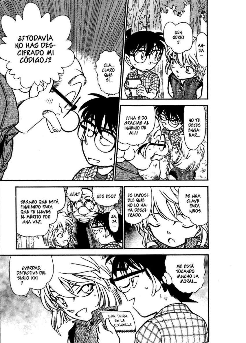 Detective Conan Capitulo 491: El código del verano página 8