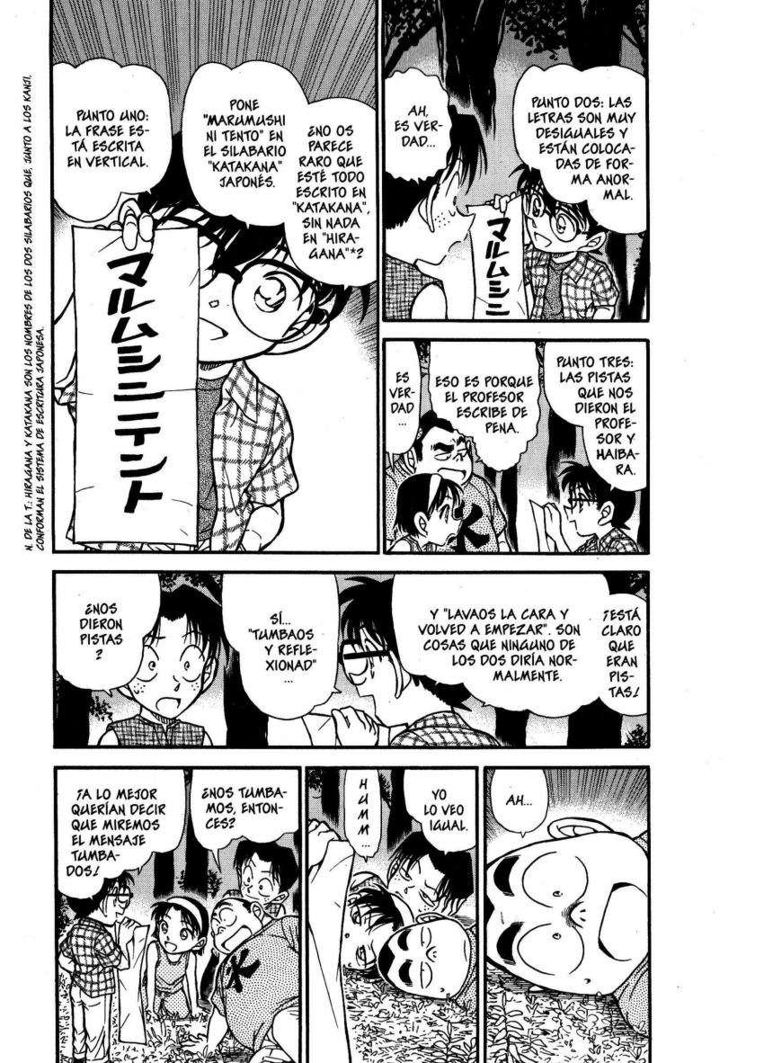 Detective Conan Capitulo 493: ¡¡Resolución perfecta!! página 4