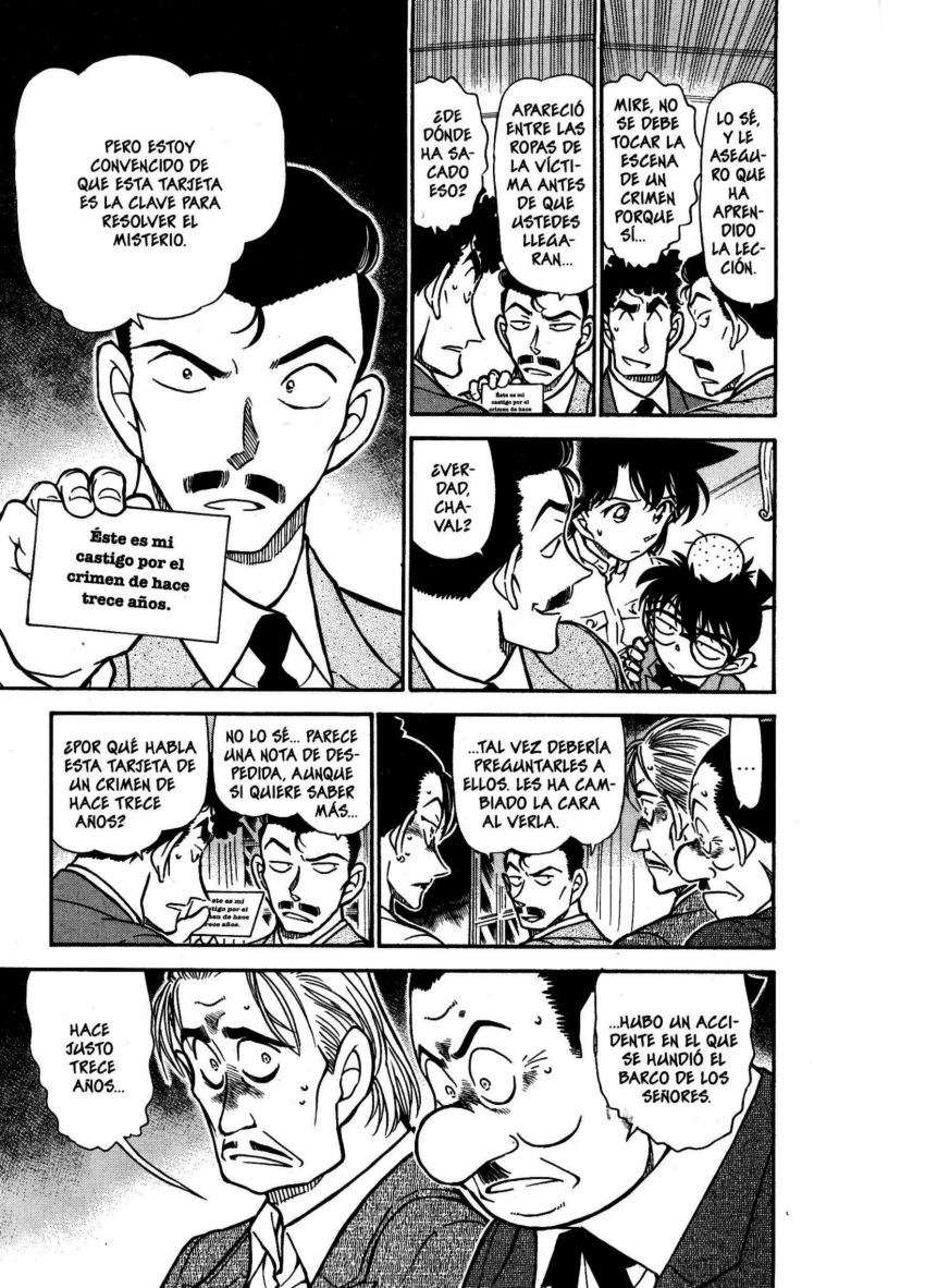 Detective Conan Capitulo 495: Una pesadilla de hace 13 años página 6