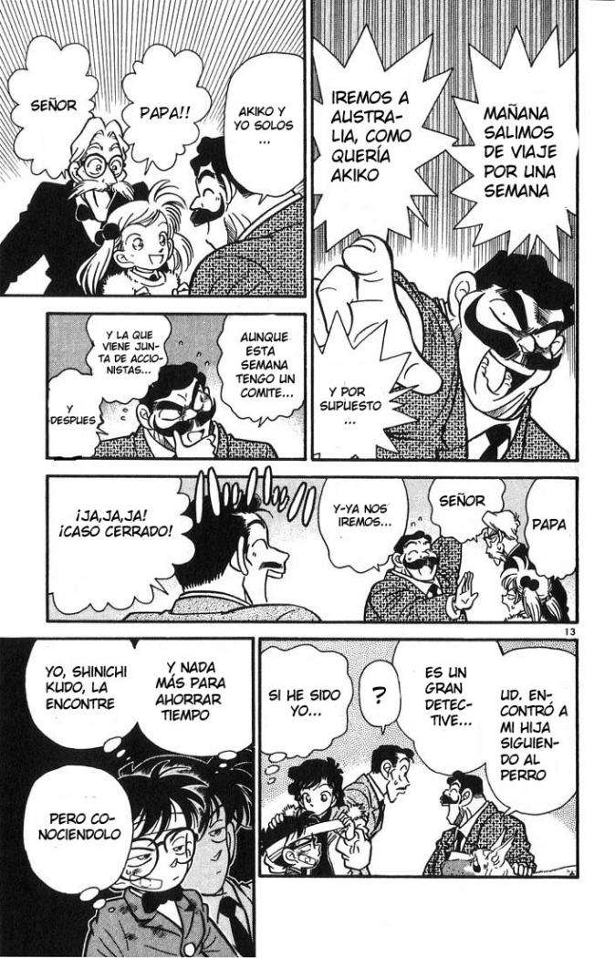 Detective Conan Capitulo 5: El otro malhechor página 14