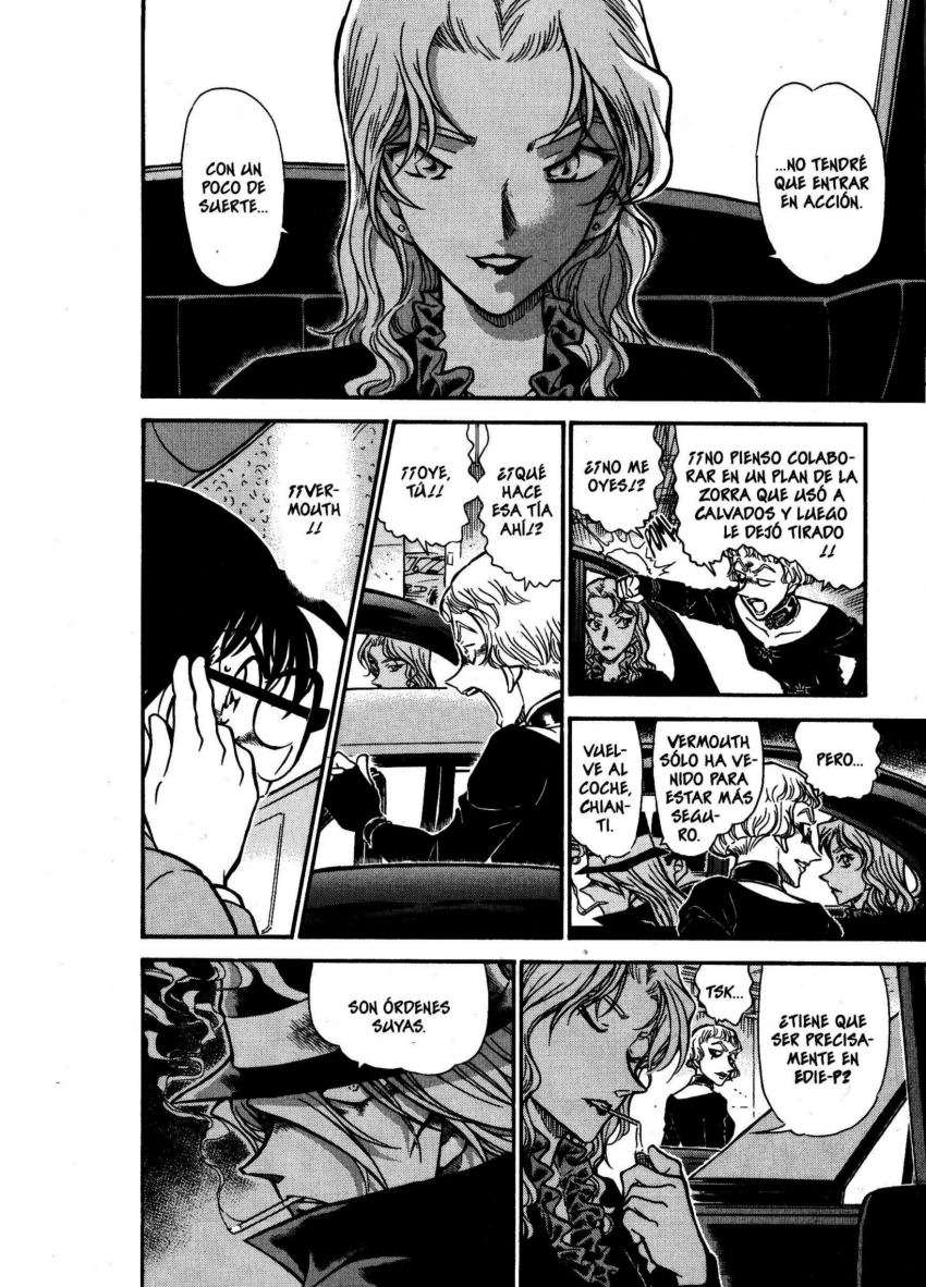 Detective Conan Capitulo 500: Nuevos Hombres de Negro página 10