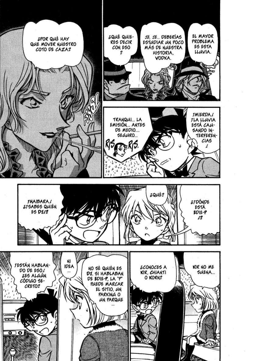 Detective Conan Capitulo 500: Nuevos Hombres de Negro página 11