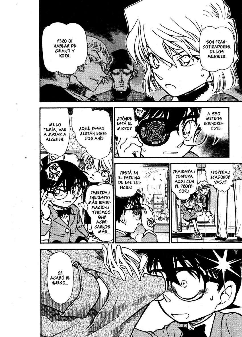 Detective Conan Capitulo 500: Nuevos Hombres de Negro página 12