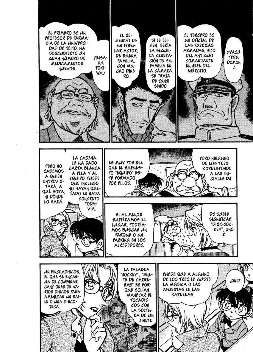 Detective Conan Capitulo 500: Nuevos Hombres de Negro página 16