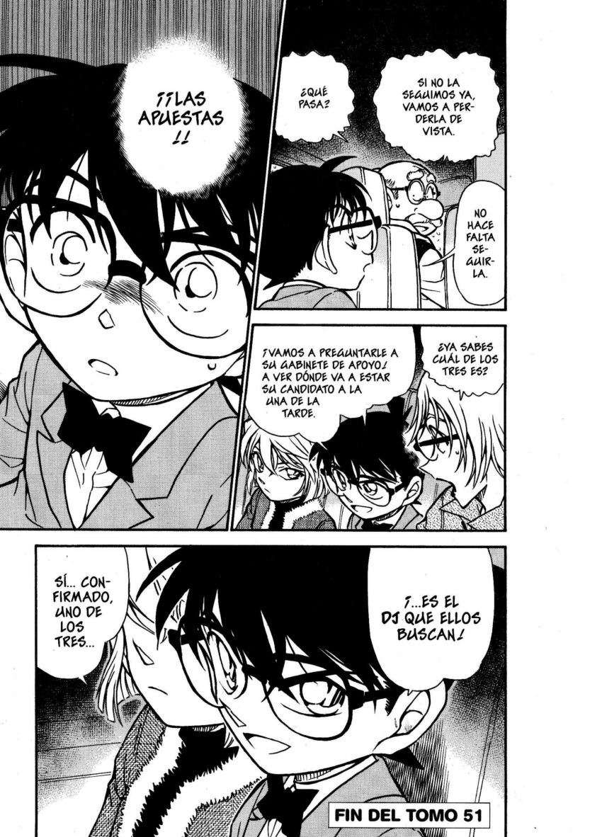 Detective Conan Capitulo 500: Nuevos Hombres de Negro página 17