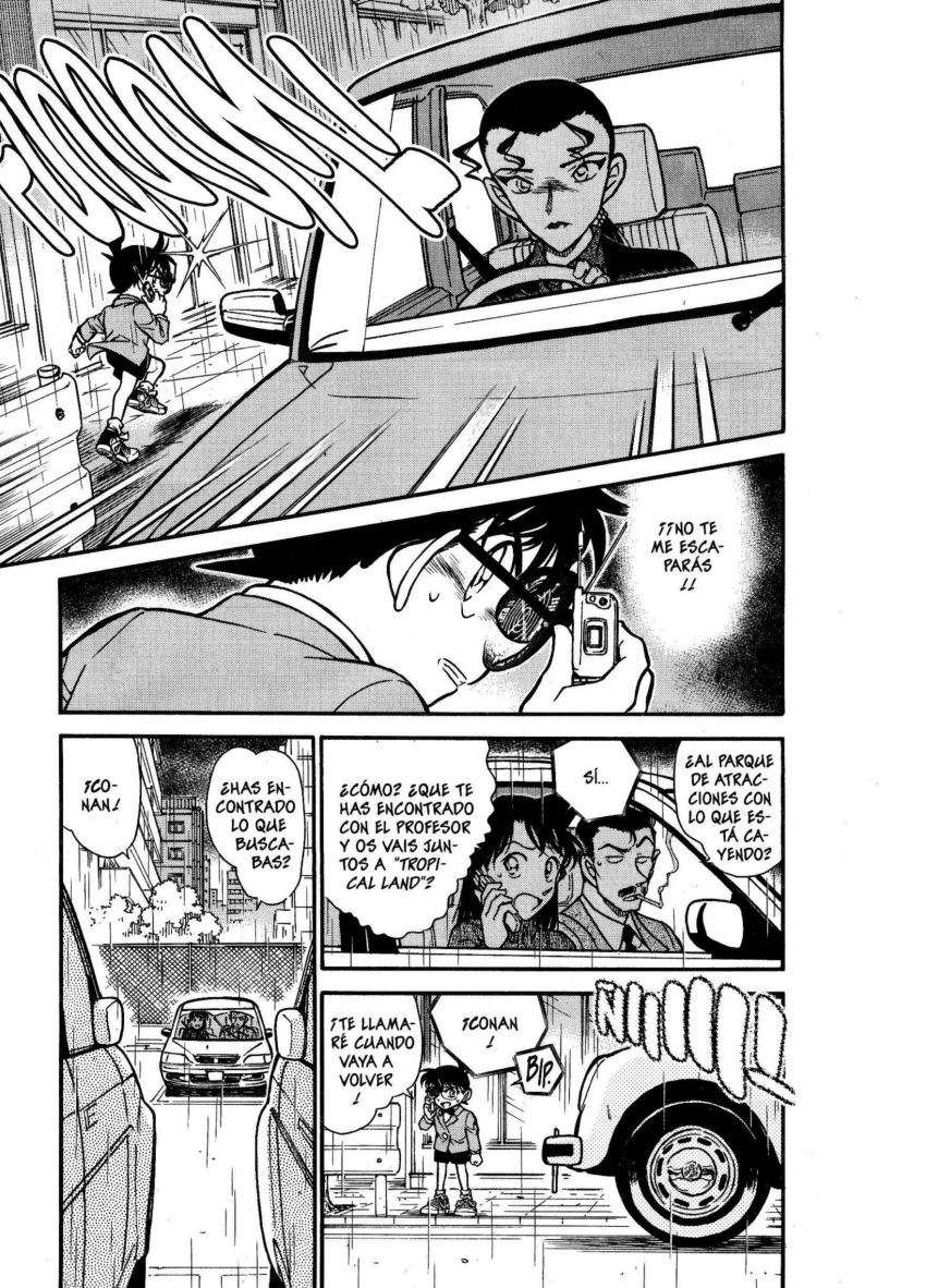 Detective Conan Capitulo 500: Nuevos Hombres de Negro página 3