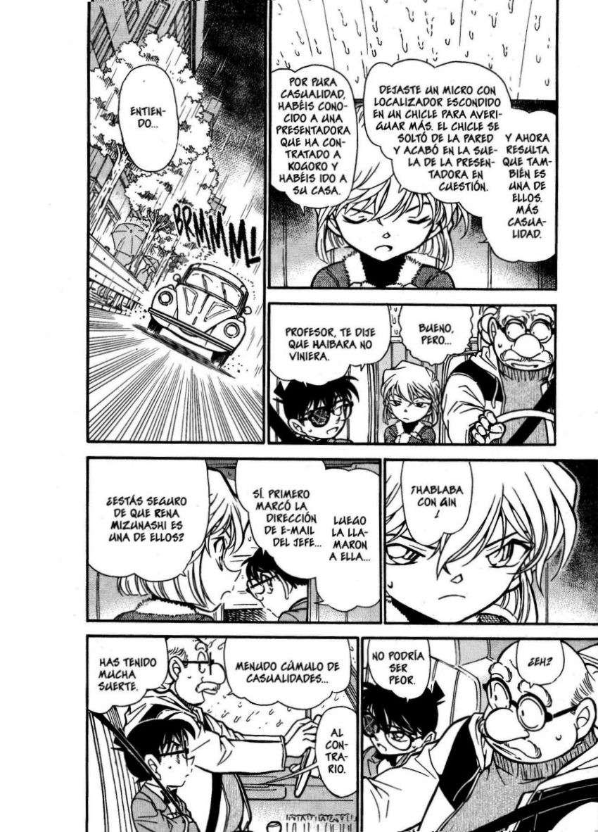 Detective Conan Capitulo 500: Nuevos Hombres de Negro página 4