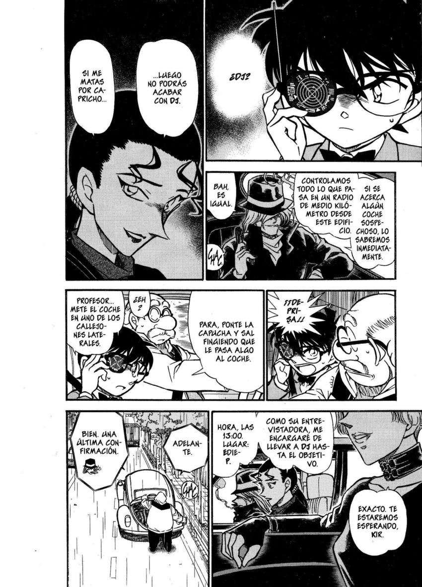 Detective Conan Capitulo 500: Nuevos Hombres de Negro página 8