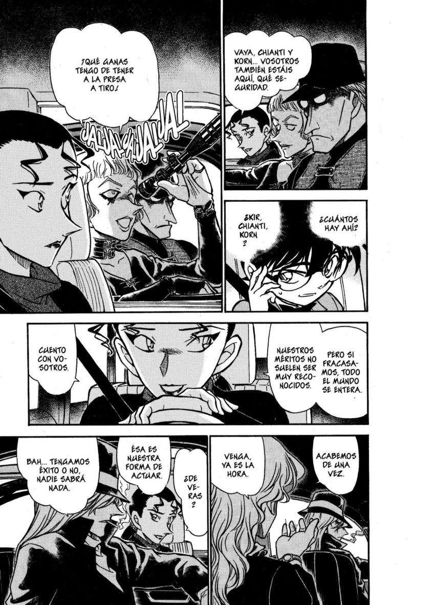 Detective Conan Capitulo 500: Nuevos Hombres de Negro página 9