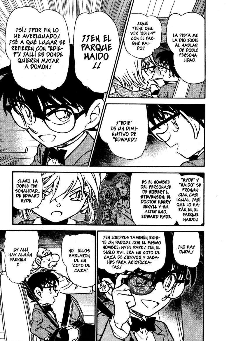 Detective Conan Capitulo 501: ¡¡Persigue al objetivo!! página 10
