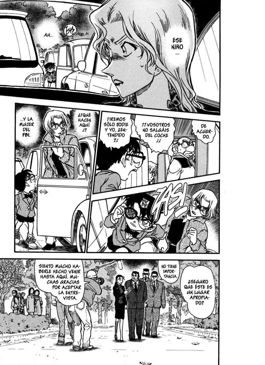 Detective Conan Capitulo 501: ¡¡Persigue al objetivo!! página 12