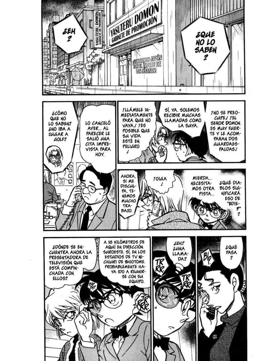 Detective Conan Capitulo 501: ¡¡Persigue al objetivo!! página 5