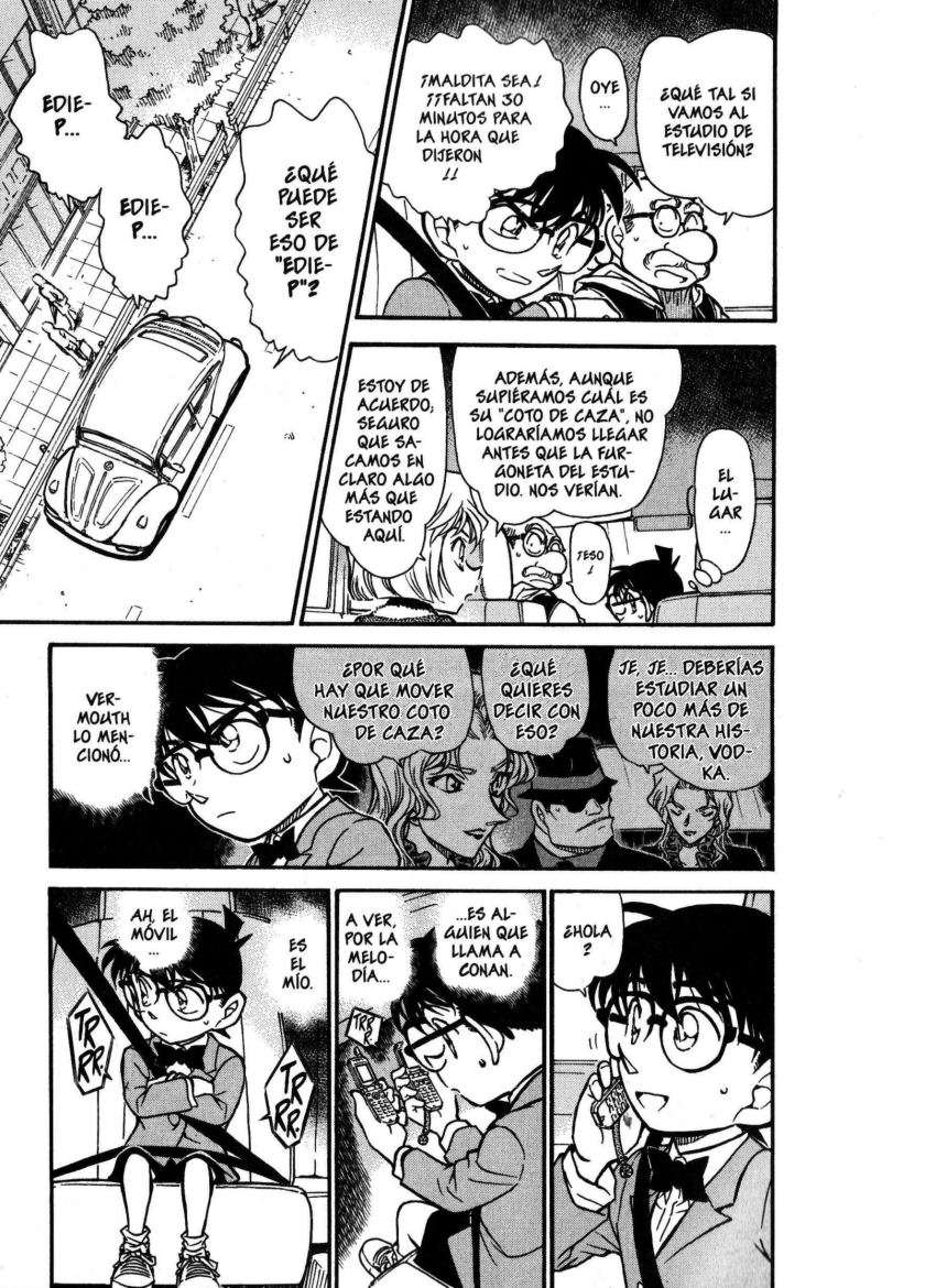 Detective Conan Capitulo 501: ¡¡Persigue al objetivo!! página 8