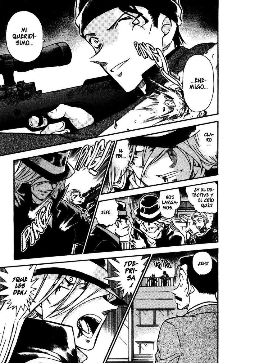 Detective Conan Capitulo 504: Los Hombres de Negro vs. El FBI (2) página 14