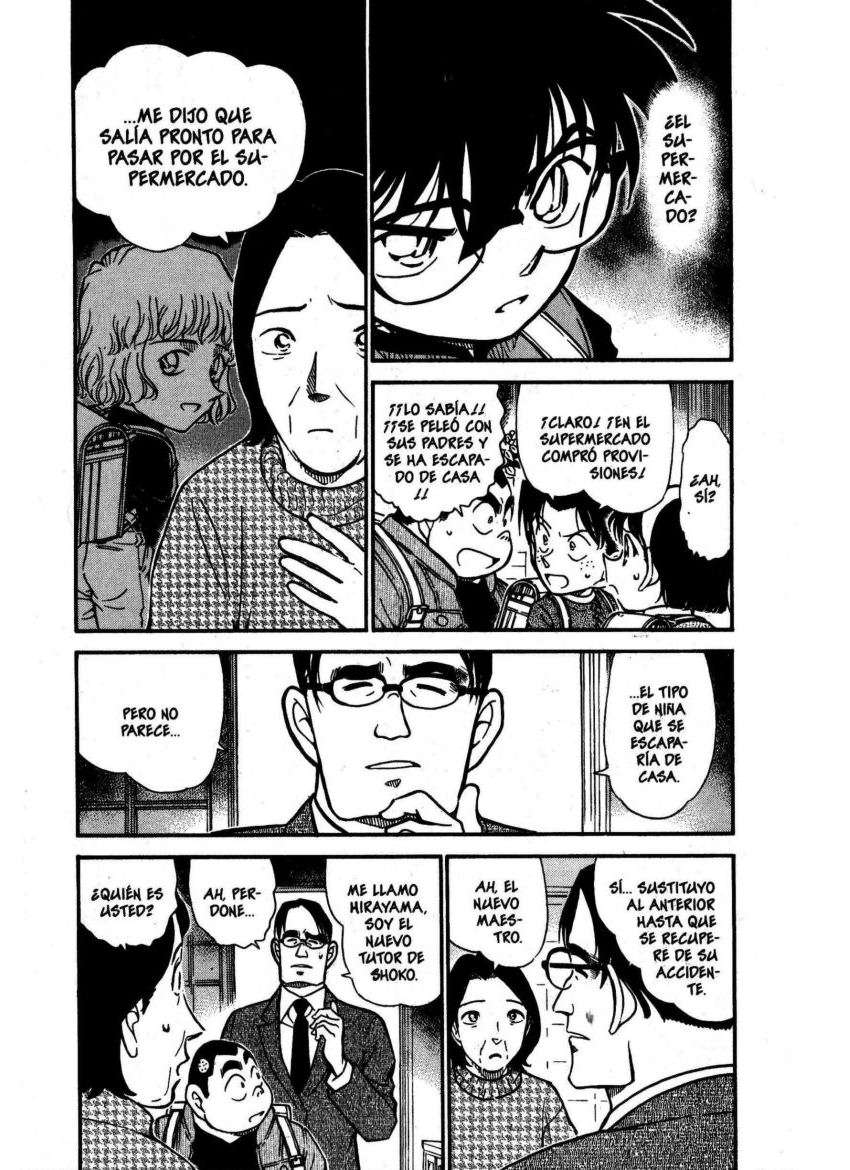 Detective Conan Capitulo 506: Secretos y escolaridad (1) página 4
