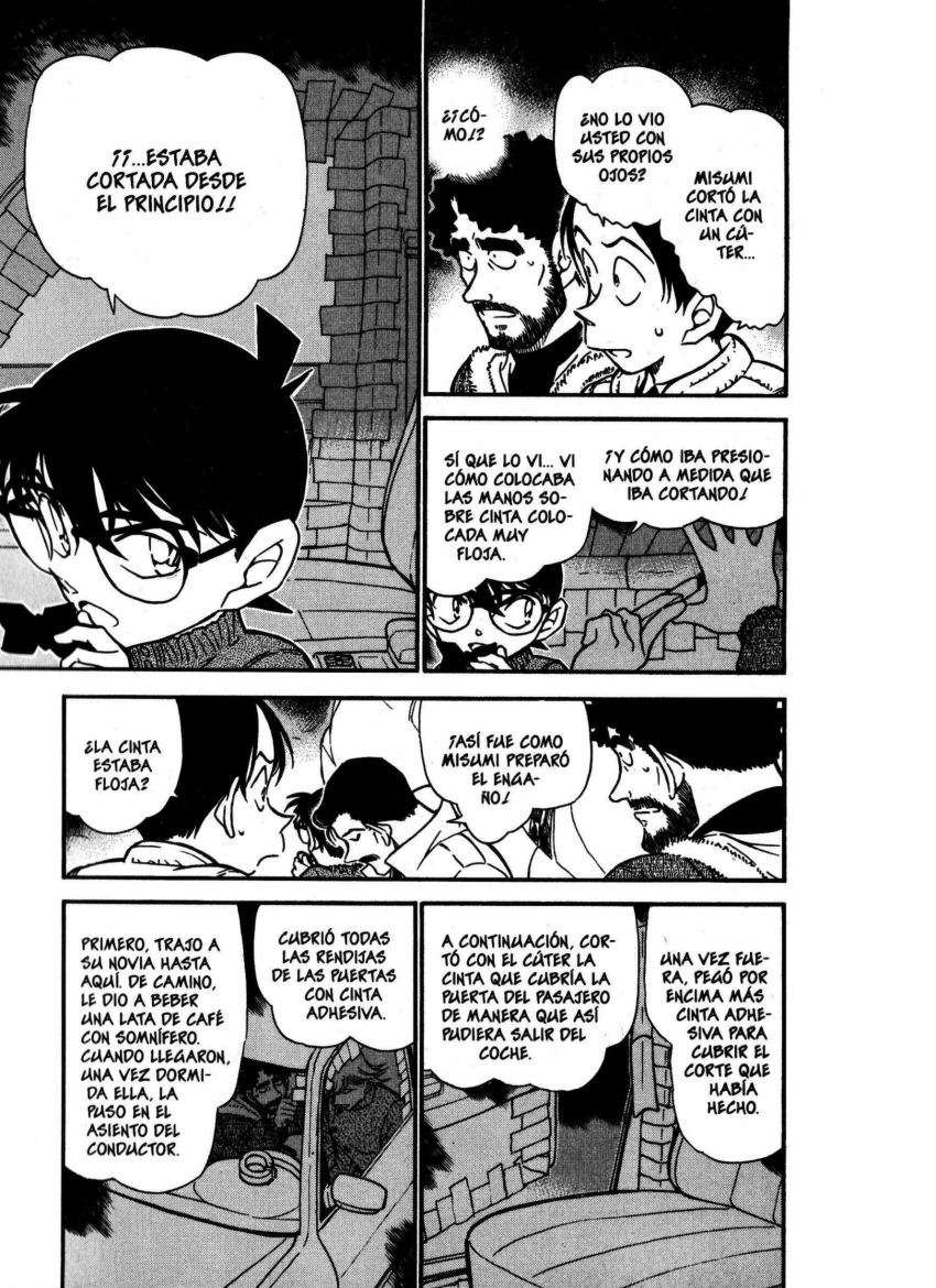 Detective Conan Capitulo 510: Falso afecto página 8