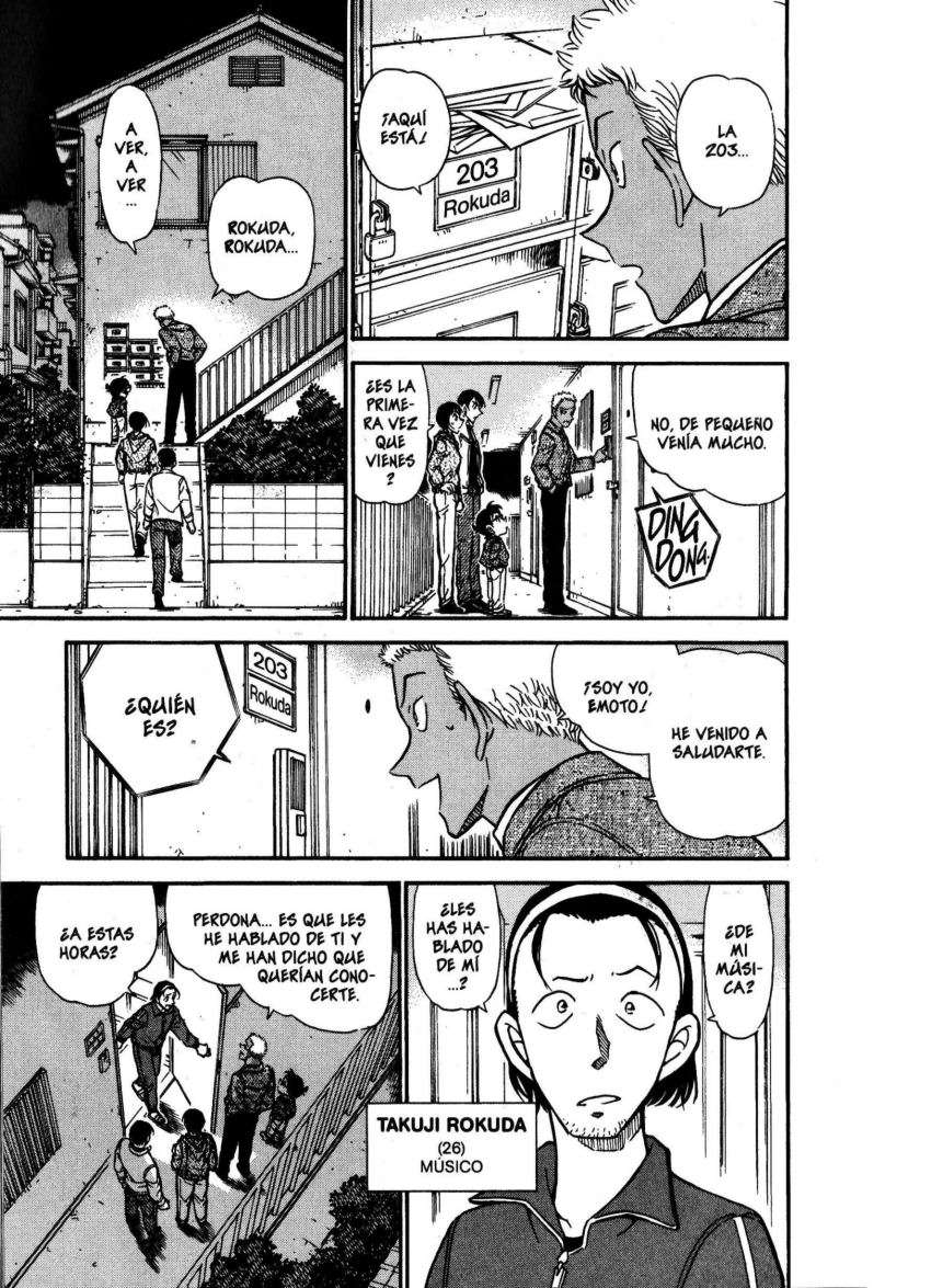 Detective Conan Capitulo 512: Visita secreta a casa página 10