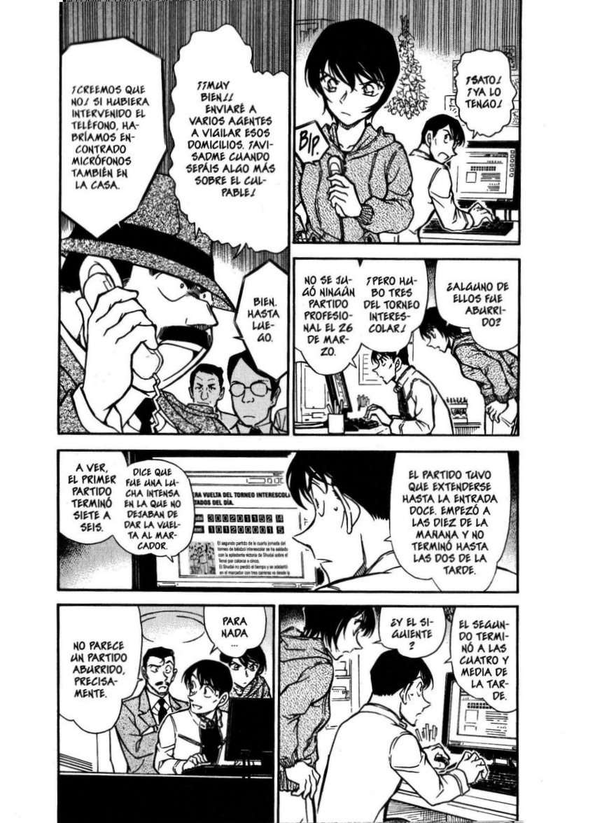 Detective Conan Capitulo 513: Un partido aburridísimo página 4