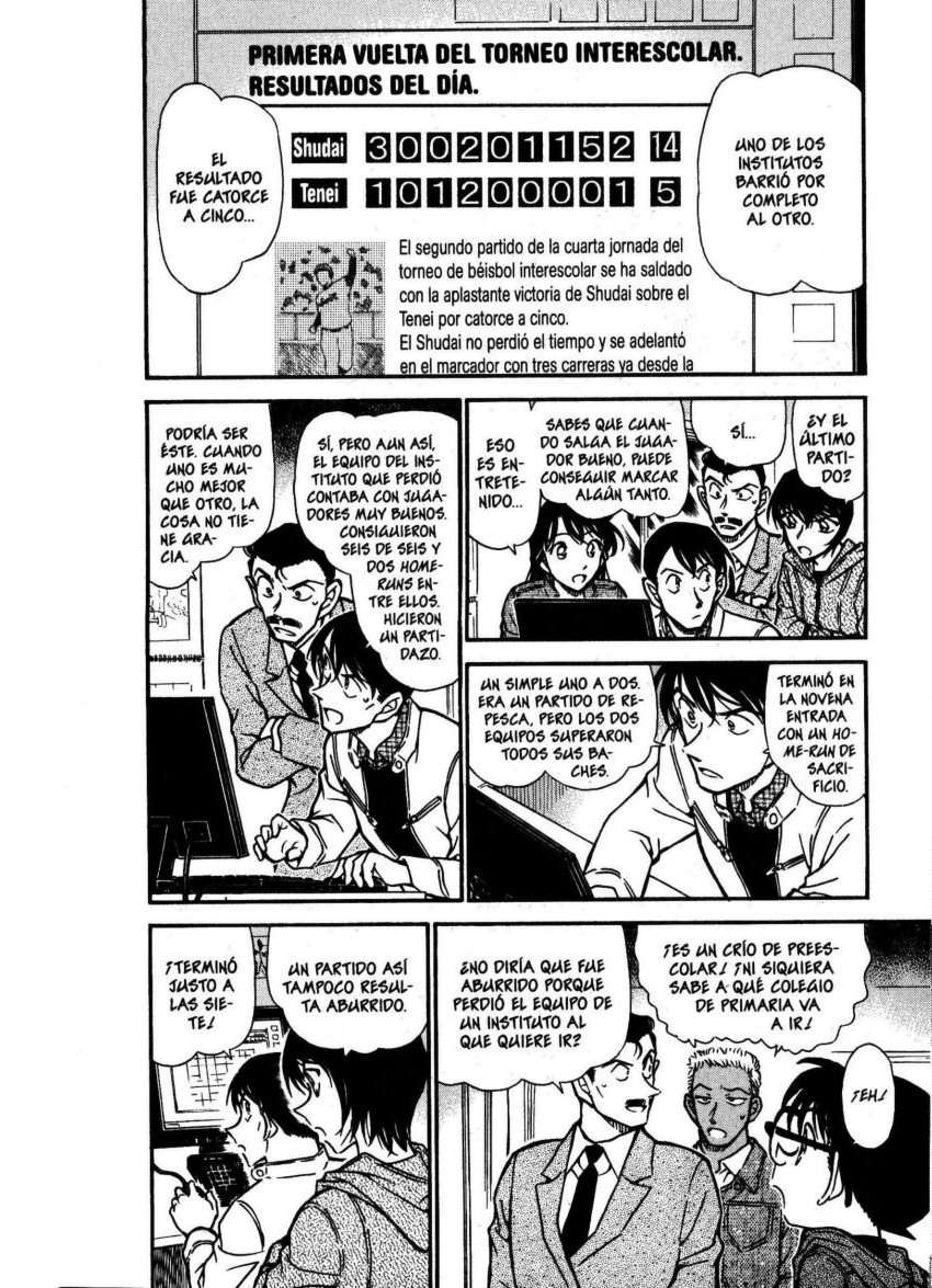 Detective Conan Capitulo 513: Un partido aburridísimo página 5