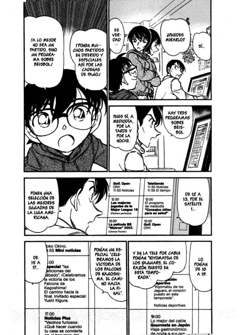 Detective Conan Capitulo 513: Un partido aburridísimo página 6