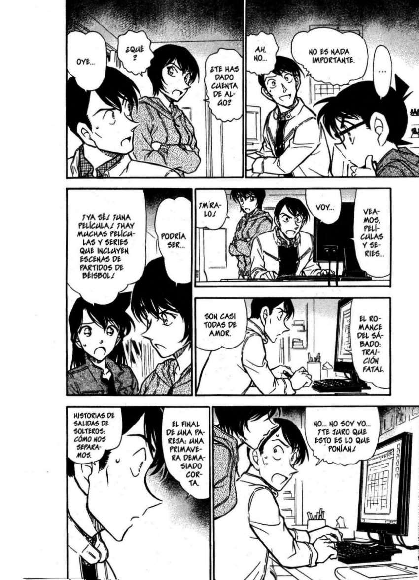 Detective Conan Capitulo 513: Un partido aburridísimo página 9