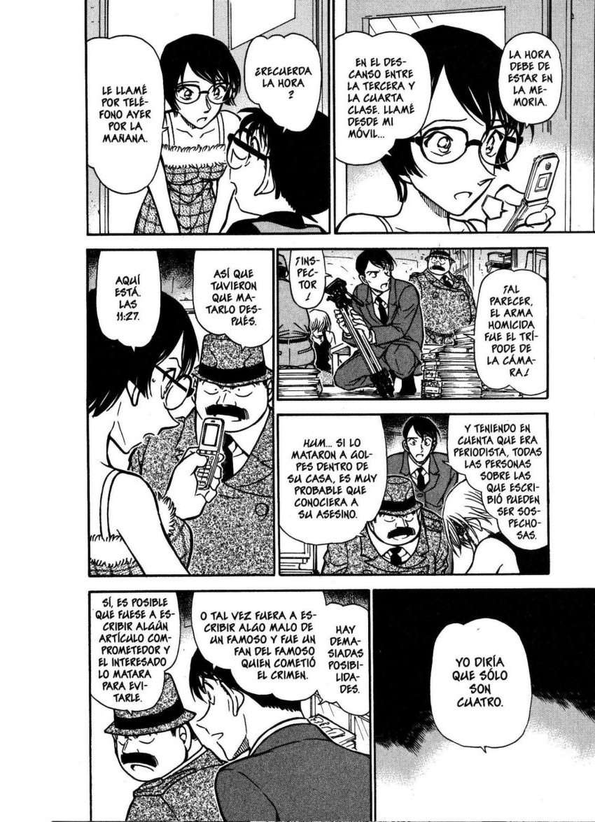 Detective Conan Capitulo 515: Un excitante reportaje página 15