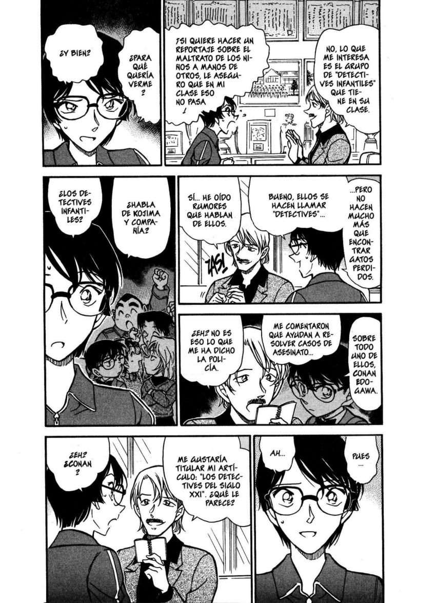 Detective Conan Capitulo 515: Un excitante reportaje página 3