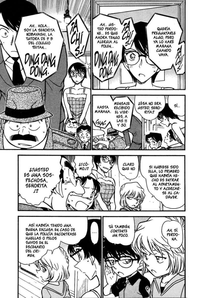 Detective Conan Capitulo 516: El mensaje del asesino página 10