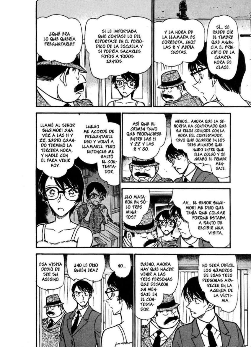 Detective Conan Capitulo 516: El mensaje del asesino página 11