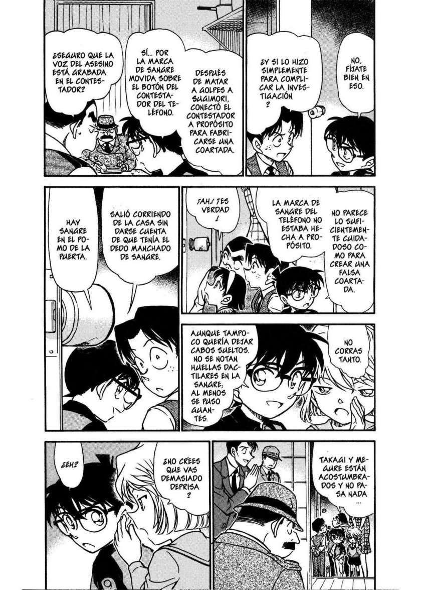 Detective Conan Capitulo 516: El mensaje del asesino página 3