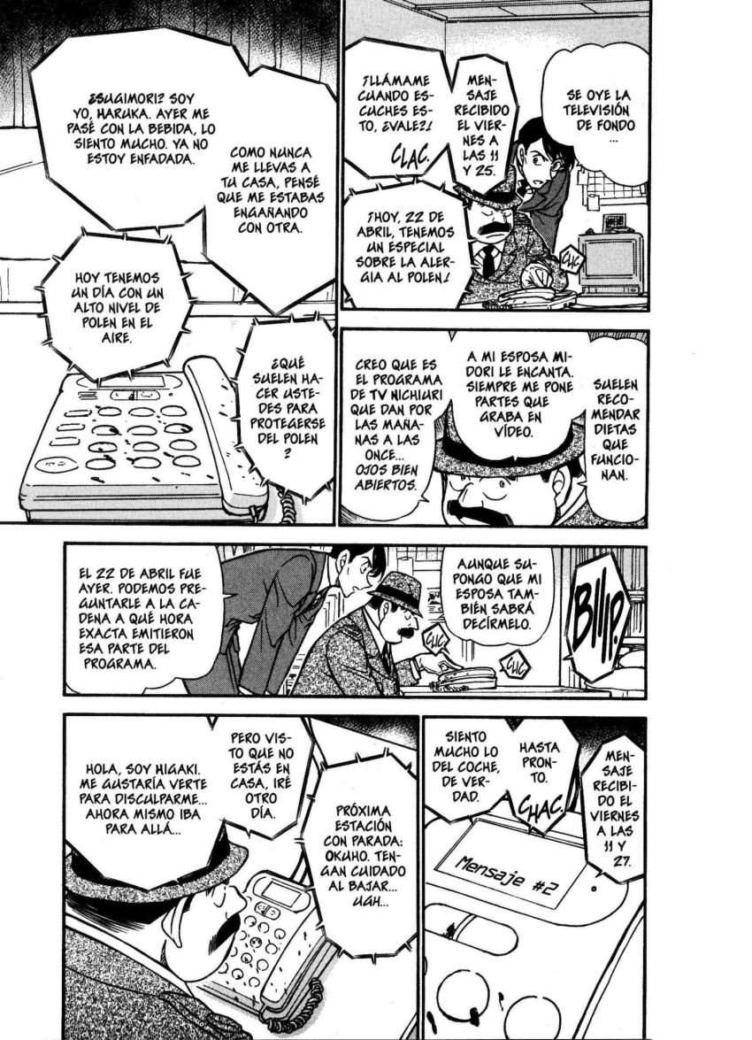 Detective Conan Capitulo 516: El mensaje del asesino página 8
