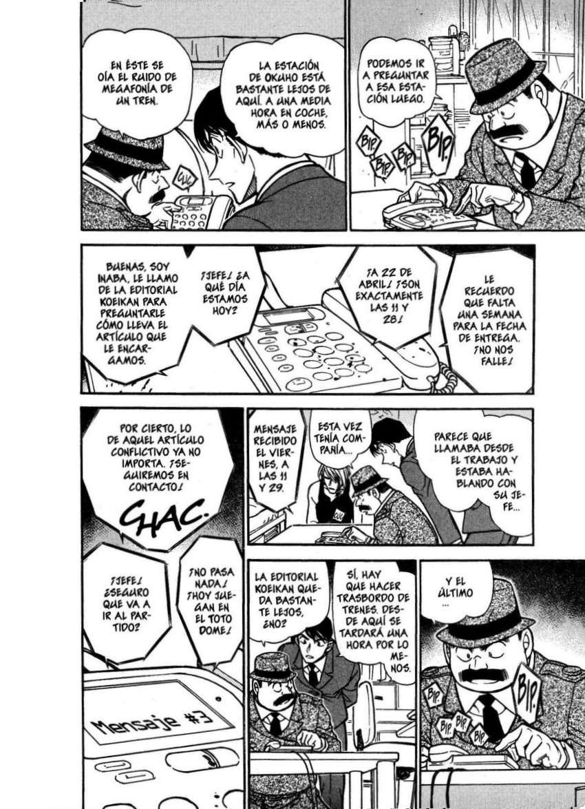 Detective Conan Capitulo 516: El mensaje del asesino página 9