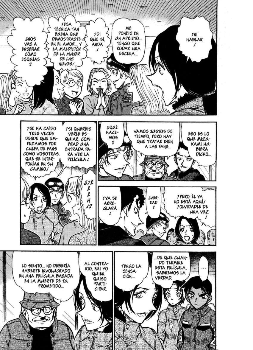 Detective Conan Capitulo 519: La aguja de la Mujer de las Nieves página 10