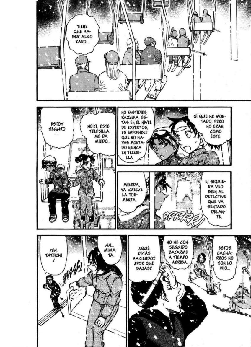 Detective Conan Capitulo 519: La aguja de la Mujer de las Nieves página 13