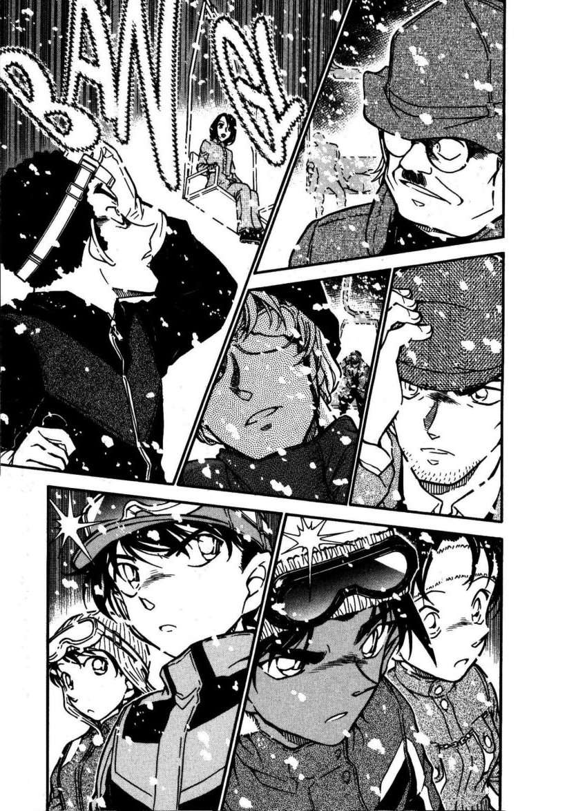 Detective Conan Capitulo 519: La aguja de la Mujer de las Nieves página 14