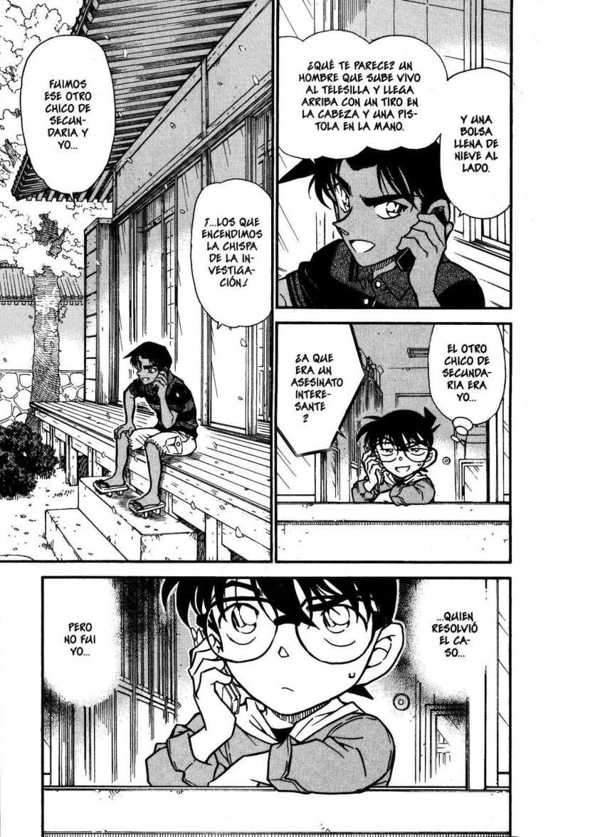 Detective Conan Capitulo 519: La aguja de la Mujer de las Nieves página 2