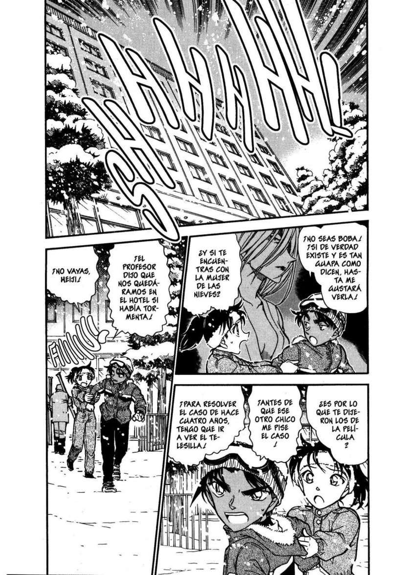 Detective Conan Capitulo 519: La aguja de la Mujer de las Nieves página 3